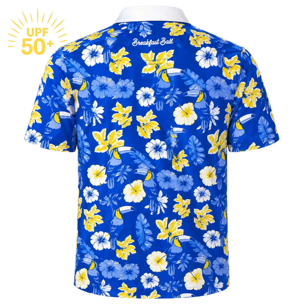 Fairway to Paradise Short Sleeve Golf Shirt – UPF 50+ Sun Safe, Lightweight & Breathable