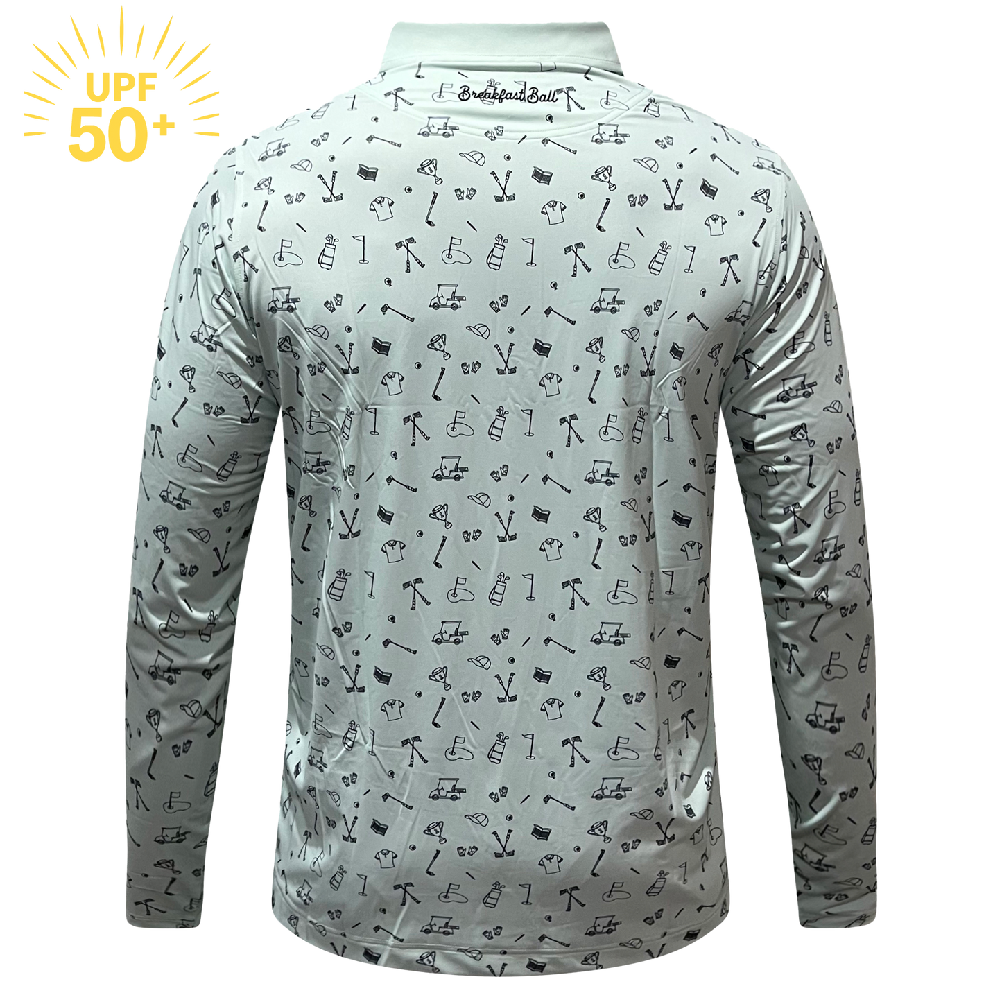 Mixed Bag Long Sleeve Golf Shirt – UPF 50+ Sun Safe, Lightweight & Breathable