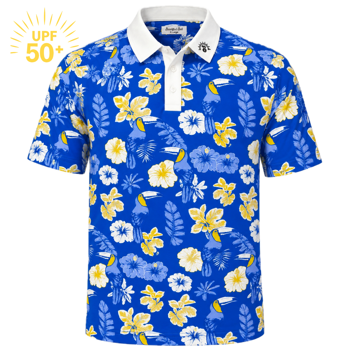 Fairway to Paradise Short Sleeve Golf Shirt – UPF 50+ Sun Safe, Lightweight & Breathable
