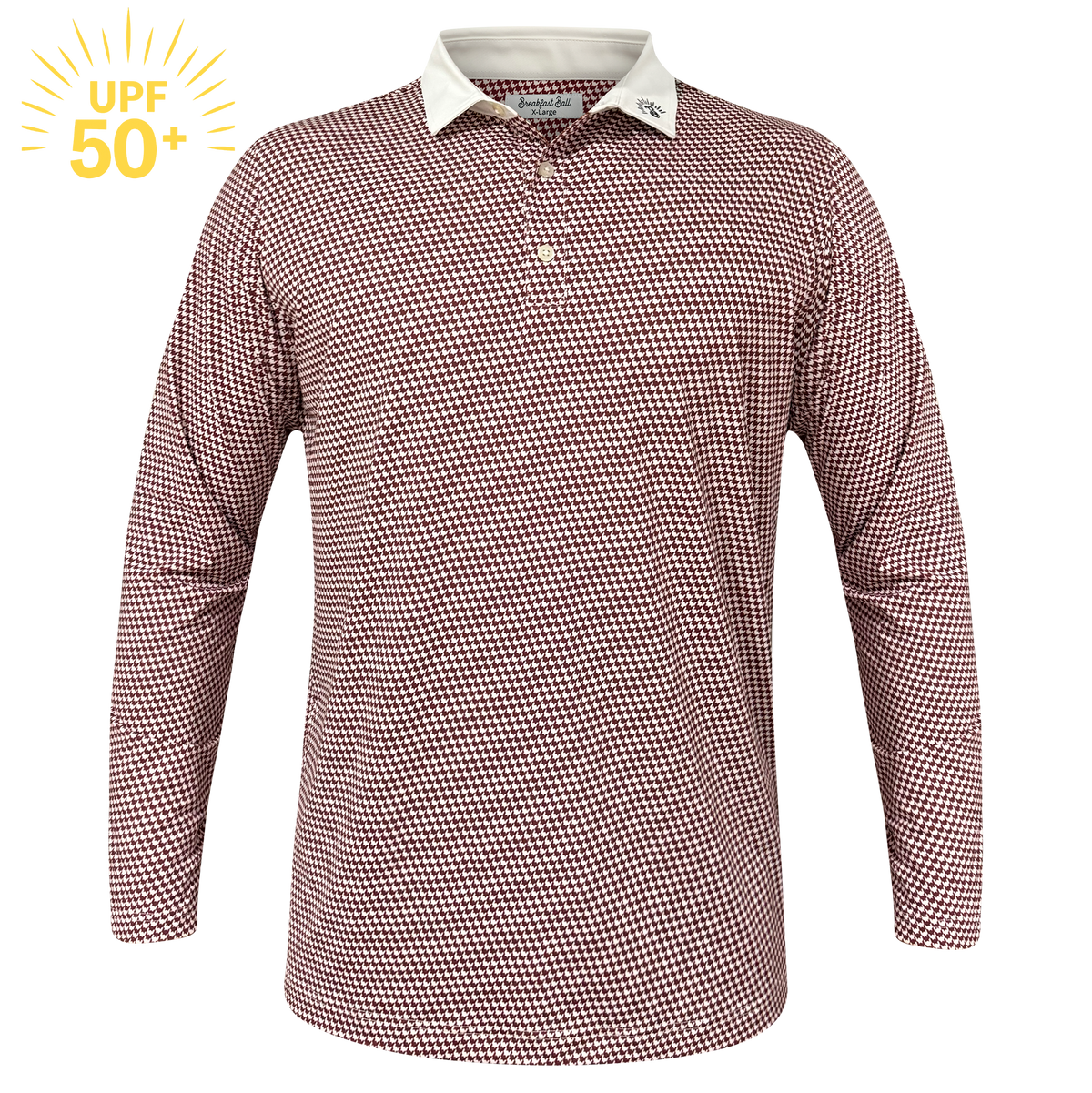 Hound in One Long Sleeve Golf Shirt - UPF 50+ Sun Safe, Lightweight & Breathable