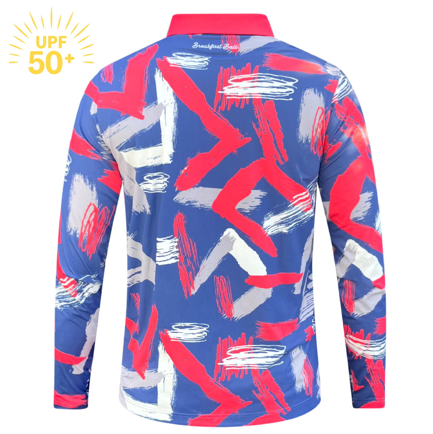 Paint the Fairway Long Sleeve Golf Shirt – UPF 50+ Sun Safe, Lightweight & Breathable
